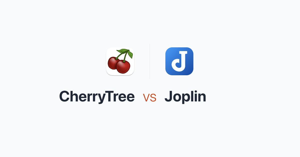cherrytree-vs-joplin