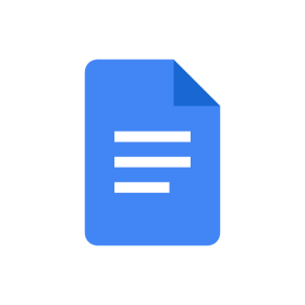 Google Docs Icon