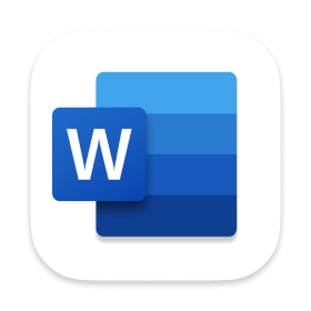 Microsoft Word Icon